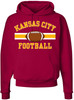 National Football US City League Teams Hooded Sweatshirt | USA Sports Fan Gameday Watching Stadium Hoodie