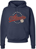 USA Baseball Team City Fan Hooded Sweatshirt | Classic Sports Fan Hoodie | Support Your Favorite City & Team