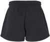 Women's Fleece Lined Sweat Shorts Lightweight Wave Wash Classic Fit with Elastic Waistband, Lounge Short