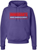 Immigrants Make America Great Printed Hoodie Political Immigration Cotton Blend Hooded Sweatshirt