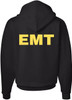 EMT Hoodie Emergency Medical Technician First Responder AMBU Double Sided Hooded Sweatshirt
