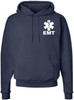 EMT Hoodie Emergency Medical Technician First Responder AMBU Double Sided Hooded Sweatshirt