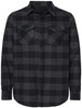 Buffalo Plaid Flannel Button Up Shirt | Heavy & Soft Poly/Cotton Double Pockets with Flaps