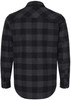 Buffalo Plaid Flannel Button Up Shirt | Heavy & Soft Poly/Cotton Double Pockets with Flaps