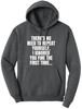 There's No Need To Repeat Yourself, I Ignored You Fine The First Time Funny Sarcastic Polycotton Hoodie
