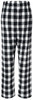 Women’s Flannel Lounge Pants, Buffalo Plaid Pajamas, Relaxed Fit with Drawstring Closure
