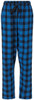 Women’s Flannel Lounge Pants, Buffalo Plaid Pajamas, Relaxed Fit with Drawstring Closure