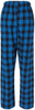 Women’s Flannel Lounge Pants, Buffalo Plaid Pajamas, Relaxed Fit with Drawstring Closure
