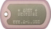 US Military Dog Tag Set - ID Matte Metal ID Dog Tags Necklace Complete Set with 2 Chains and 2 Silencers