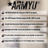 ARMYU P-38 Metal Can Openers Steel Army Style P38 Mil-J-0837 Compact Travel Size (500 Pieces)