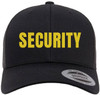 Security Guard Trucker Hat | Large Text Embroidered Bouncer Mesh Snap Back Officer Work Duty Cap