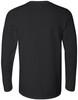 Wake Up Printed Long Sleeve T-Shirt Patriotic American Flag Silver And Red Graphic 100% Cotton Tee