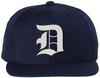 Old English Alphabet D Embroidered Baseball Cap | Classic Gothic Letter Adjustable Flat Bill Snapback Unisex Hat