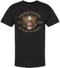 United States 1776-2026 250 Years of Liberty Printed T-Shirt Patriotic American Eagle 100% Cotton Crewneck Tee