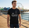 Well, That’s Not A Good Sign Printed T-Shirt Funny Stick Figure Sarcastic Humor 100% Cotton Crewneck Tee