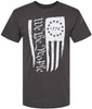 We The People 1776 USA Flag Printed T-Shirt | American Patriot Short Sleeve Tee Shirt for Men & Women