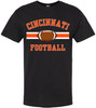 National Football US City League Teams Short Sleeve T-Shirt | USA City Printed Sports Fan Gameday Watching Tee Shirt