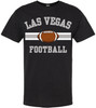 National Football US City League Teams Short Sleeve T-Shirt | USA City Printed Sports Fan Gameday Watching Tee Shirt