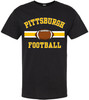 National Football US City League Teams Short Sleeve T-Shirt | USA City Printed Sports Fan Gameday Watching Tee Shirt