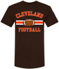 National Football US City League Teams Short Sleeve T-Shirt | USA City Printed Sports Fan Gameday Watching Tee Shirt