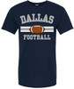 National Football US City League Teams Short Sleeve T-Shirt | USA City Printed Sports Fan Gameday Watching Tee Shirt