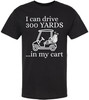 Funny Golf Printed T-Shirt | 100% Cotton Tee for Men & Women | Perfect Gift for Golf Lovers