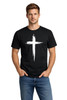 Christian Cross Printed T Shirt Faith Religious Jesus Shirt 100% Cotton Crewneck Tee