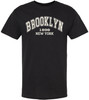 New York 1898 Brooklyn Printed T-Shirt NYC Cotton Crewneck Tee
