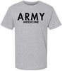 Army Medicine T-Shirt | U.S. Army Medical Corps Military Doctor & Medic Short Sleeve Crewneck PT Tee Shirt