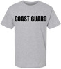 Coast Guard T-Shirt | US Physical Training PT Team Gym Workout Double Sided Printed Tee Shirt