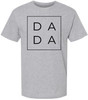 DADA Printed T-Shirt Minimalist Typography Dad Gift Graphic Cotton Crewneck Tee