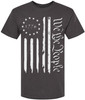 We the People 1776 USA Distressed Flag T-Shirt | US Independence Day July 4th Patriot Freedom Short Sleeve Shirt