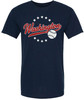 USA Baseball Team City Fan T-Shirt | Classic Sports Fan Short Sleeve Tee | Support Your Favorite City & Team