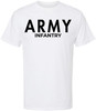Army Infantry Physical Training T-Shirt | U.S. Military Supply PT Running Gym Exercise Corps Athletic Tee for Men & Women