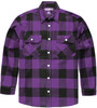 Extra Heavyweight Buffalo Plaid Flannel Shirt Cotton Outdoor Work Button Down Men's Shirt