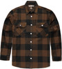 Extra Heavyweight Buffalo Plaid Flannel Shirt Cotton Outdoor Work Button Down Men's Shirt