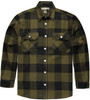 Extra Heavyweight Buffalo Plaid Flannel Shirt Cotton Outdoor Work Button Down Men's Shirt