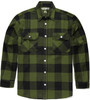 Extra Heavyweight Buffalo Plaid Flannel Shirt Cotton Outdoor Work Button Down Men's Shirt