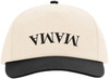 Upside Down Mama Embroidered Baseball Cap Two Tone Design Adjustable Snapback Hat
