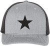 Star Embroidered Trucker Cap Patriotic Streetwear Mesh Back Baseball Hat