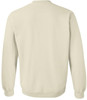 Flaming Heart Printed Sweatshirt Fire Heart Graphic Cotton Crewneck Pullover