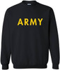 Army PT Crewneck Sweatshirt | USA Army Military Physical Training Exercise Workout Warm Sweatshirt