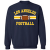 National Football US City League Teams Crewneck Sweatshirt | USA City Warm Sports Fan Gameday Pullover