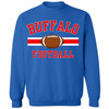 National Football US City League Teams Crewneck Sweatshirt | USA City Warm Sports Fan Gameday Pullover