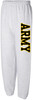 Army Printed Jogger Sweatpants Military Fleece Athletic Lounge Pants Cotton Polyester