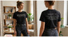 Ex-Wife Limited Edition Printed T-Shirt Funny Sarcastic Humor Divorce Definition 100% Cotton Crewneck Tee, Black