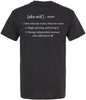 Ex-Wife Limited Edition Printed T-Shirt Funny Sarcastic Humor Divorce Definition 100% Cotton Crewneck Tee, Black