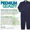 Flight Suit Coveralls Jumpsuit Military Style Air Force Pilots Costume Tactical Work Overalls Uniform for Men & Women