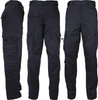 Uniform Cargo Pants 9 Pocket Work Pants for EMT EMS Police Security Utility Poly Cotton Adjustable Fit