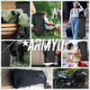 Top Load Heavyweight Cotton Canvas Tactical Military Duffle Bag Carryall Shoulder Storage Bulk Travel Bag